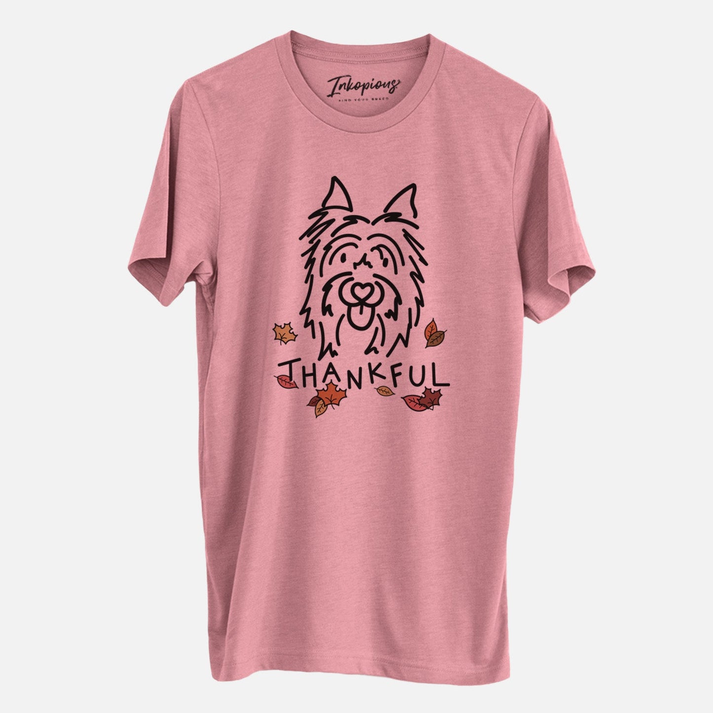 Thankful Silky Terrier - Monty - Unisex Crewneck