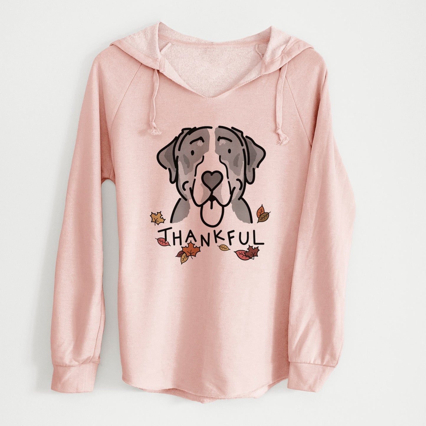 Thankful Greater Swiss Mountain Dog - Moose - Cali Wave Hooded Sweatshirt