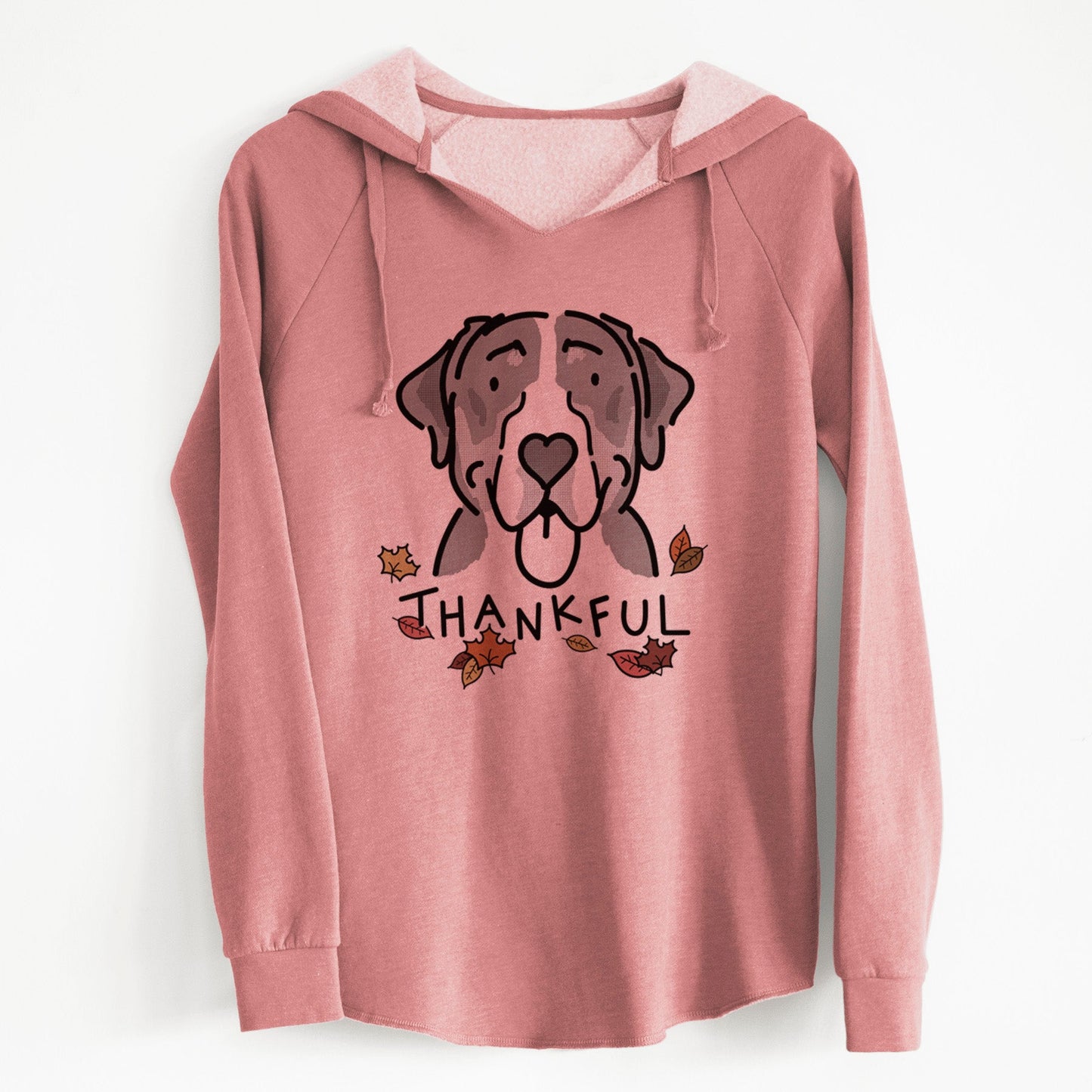 Thankful Greater Swiss Mountain Dog - Moose - Cali Wave Hooded Sweatshirt