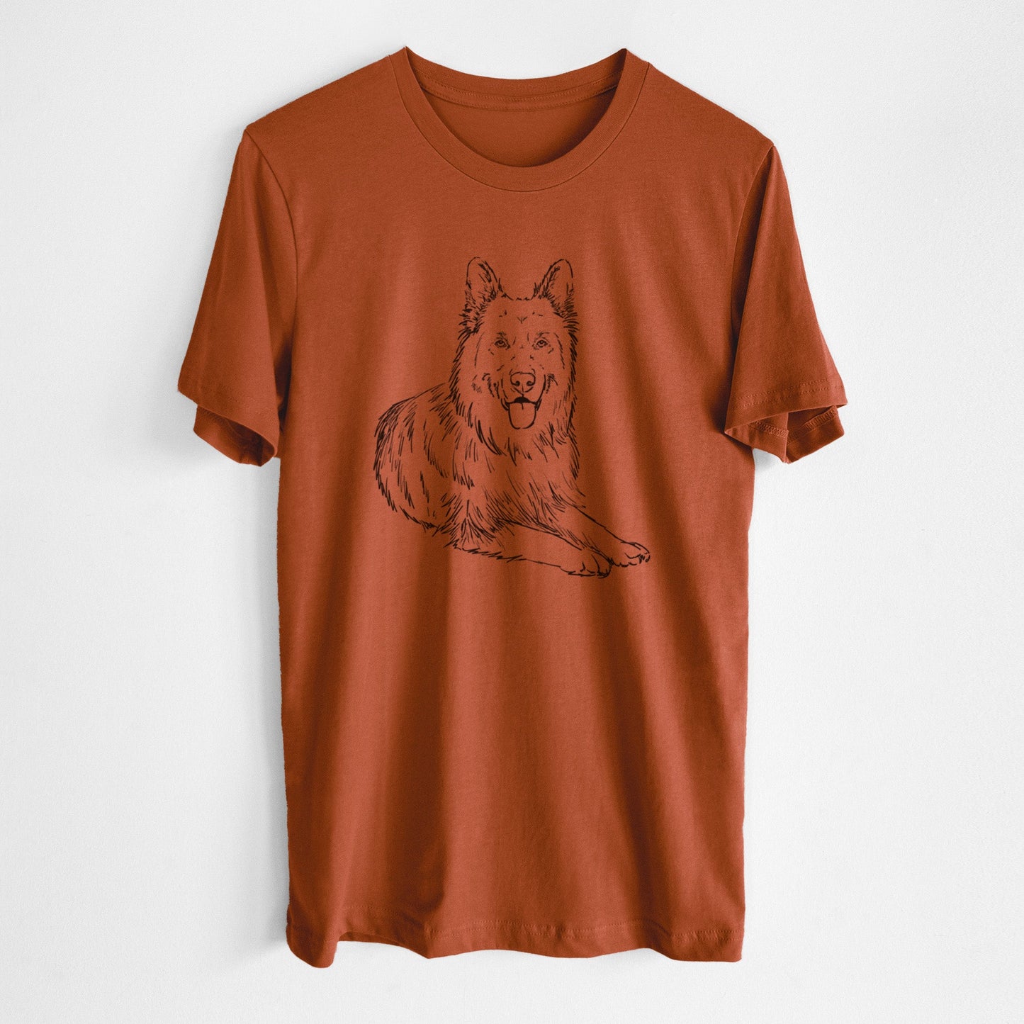 Doodled Jaxs the German Shepherd - Unisex Crewneck