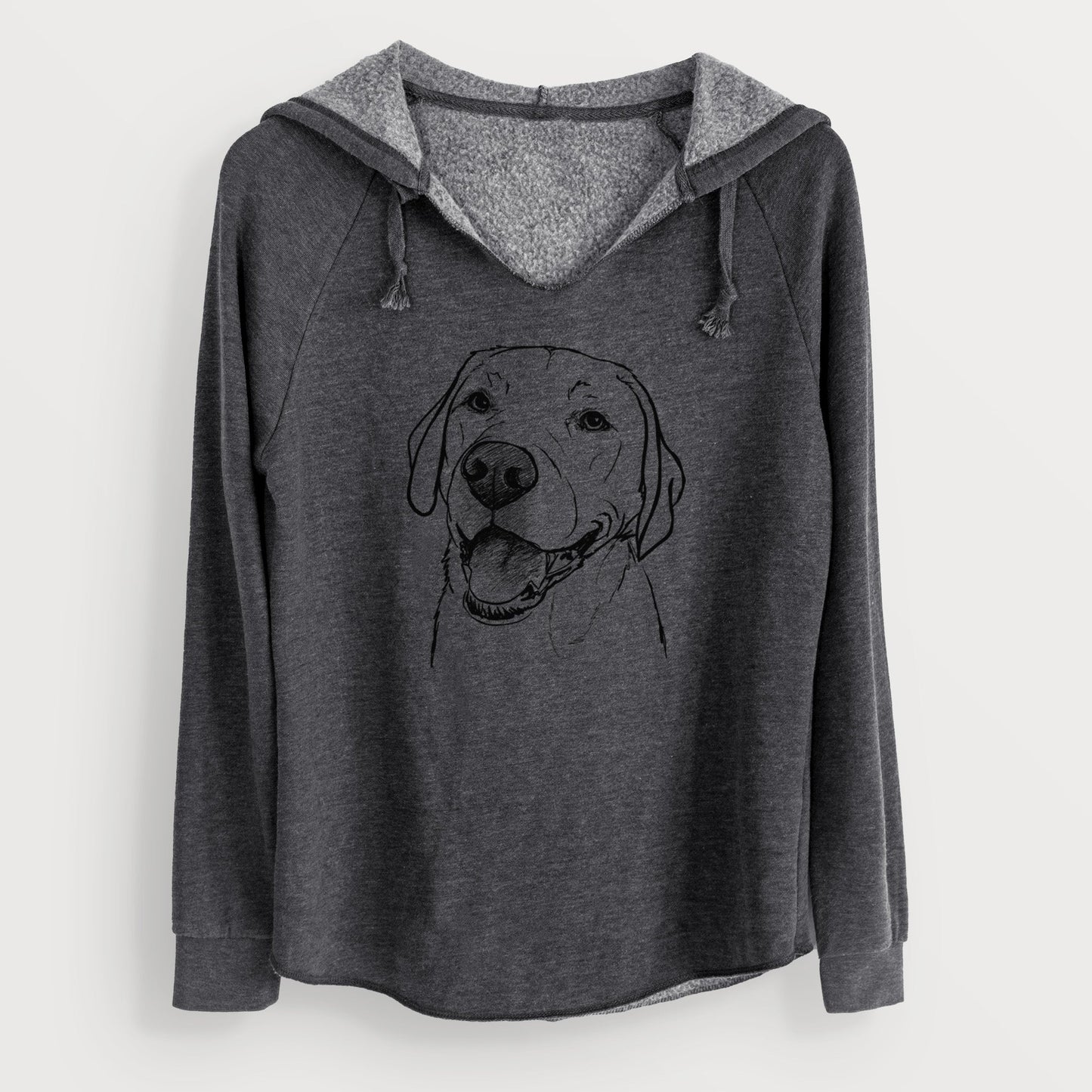 Doodled Jimmy the Larbrador Retriever - Cali Wave Hooded Sweatshirt