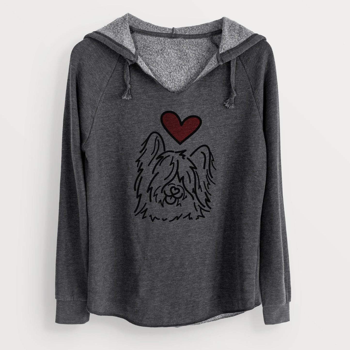 Love Always Skye Terrier - Dougal - Cali Wave Hooded Sweatshirt