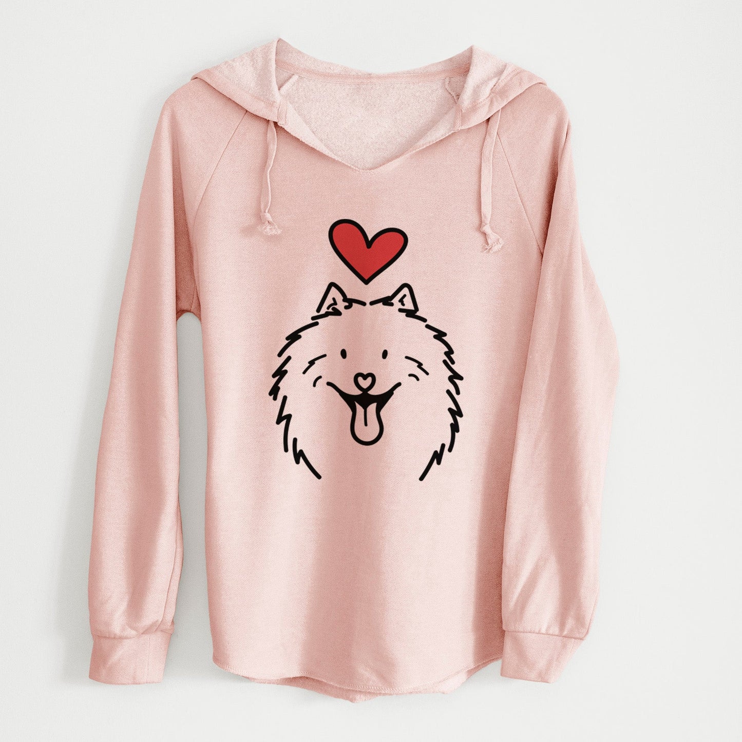 Love Always Samoyed - Johnny - Cali Wave Hooded Sweatshirt