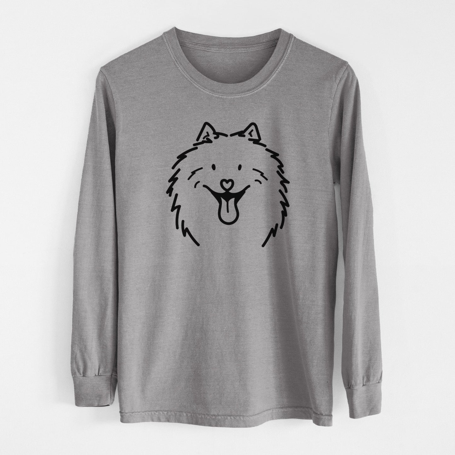 Love Always Samoyed - Johnny - Heavyweight 100% Cotton Long Sleeve