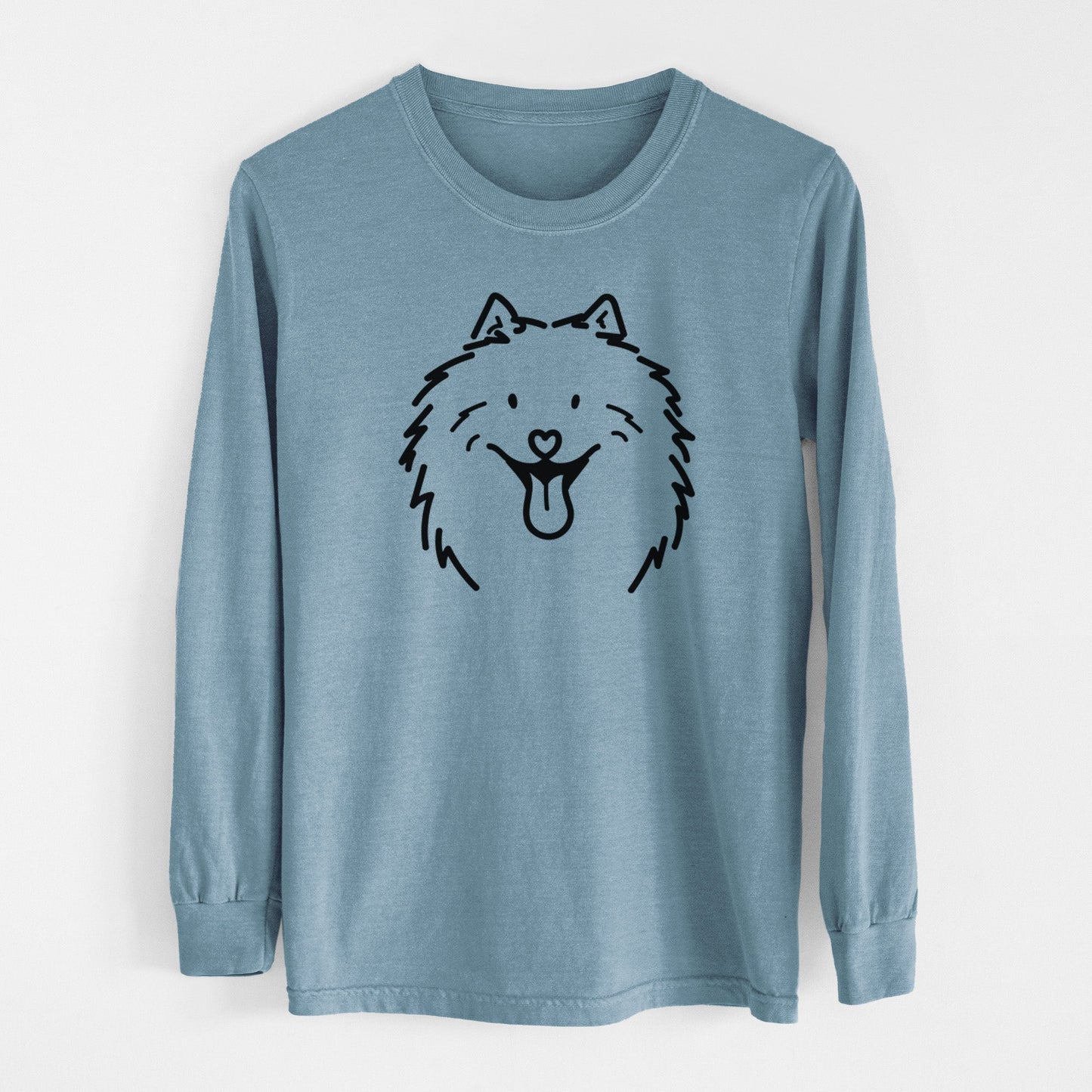 Love Always Samoyed - Johnny - Heavyweight 100% Cotton Long Sleeve