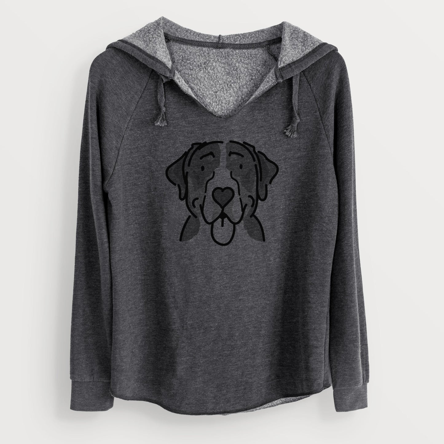 Love Always Greater Swiss Mountain Dog - Moose - Cali Wave Hooded Sweatshirt