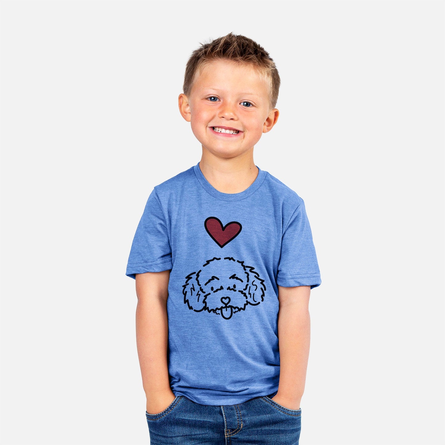 Love Always Toy Poodle - Ricci - Kids/Youth/Toddler Shirt