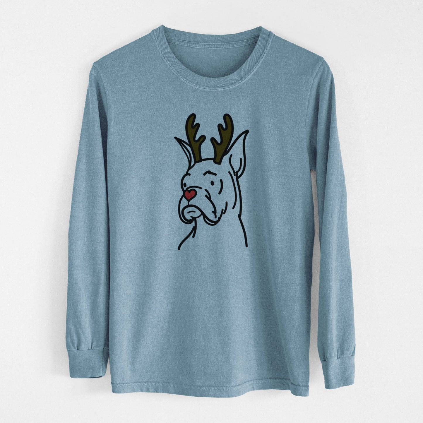 Red Nose Rescue Boxer - Billy - Heavyweight 100% Cotton Long Sleeve