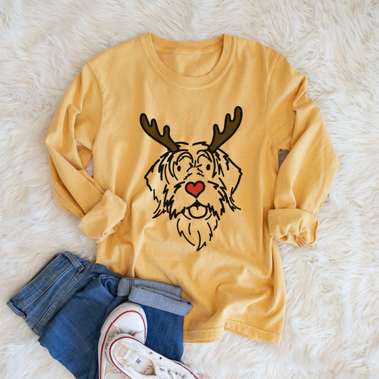 Red Nose Wirehaird Pointing Griffon - Gary - Heavyweight 100% Cotton Long Sleeve