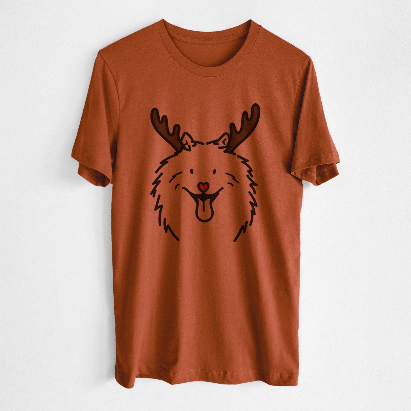Red Nose Samoyed - Johnny - Unisex Crewneck