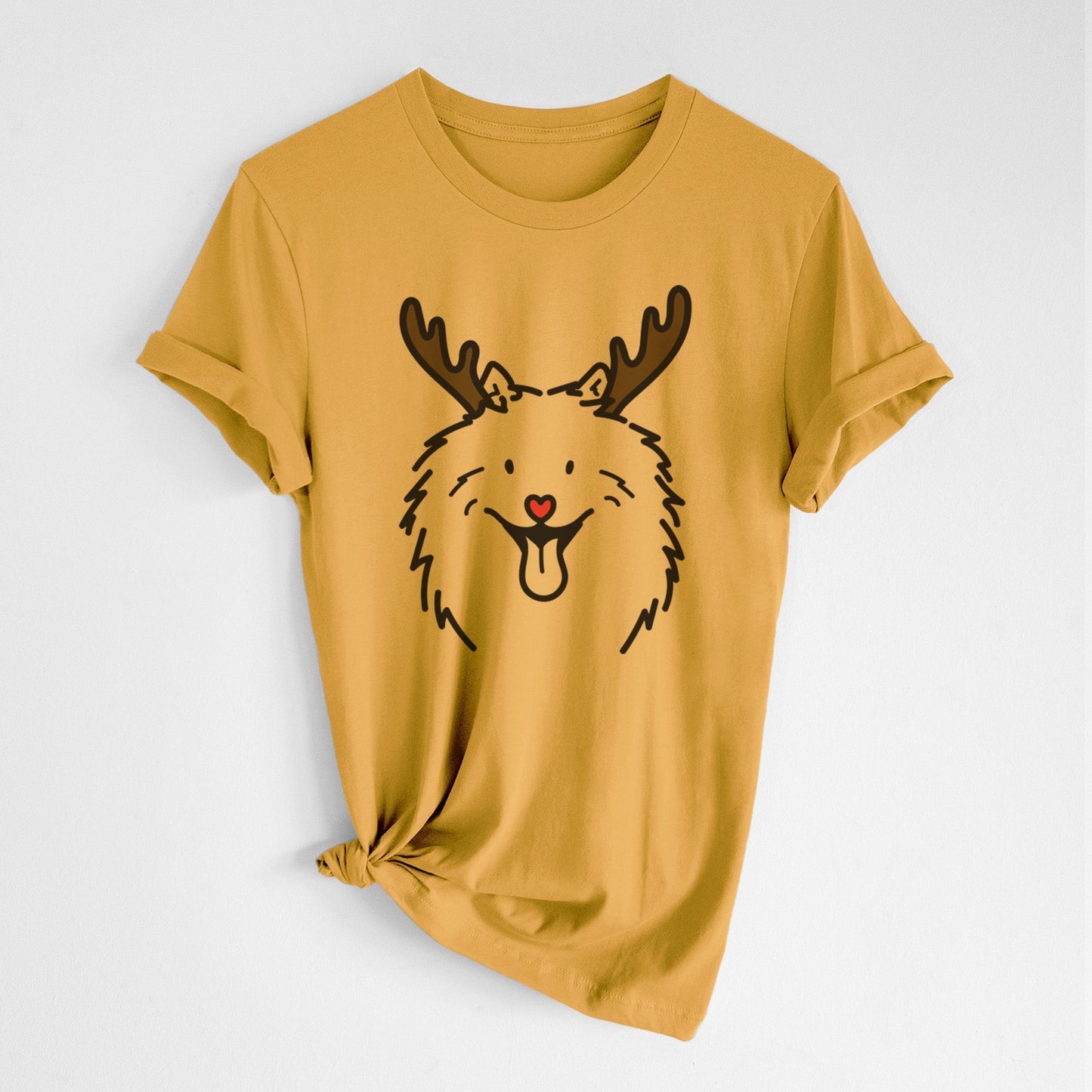Red Nose Samoyed - Johnny - Unisex Crewneck