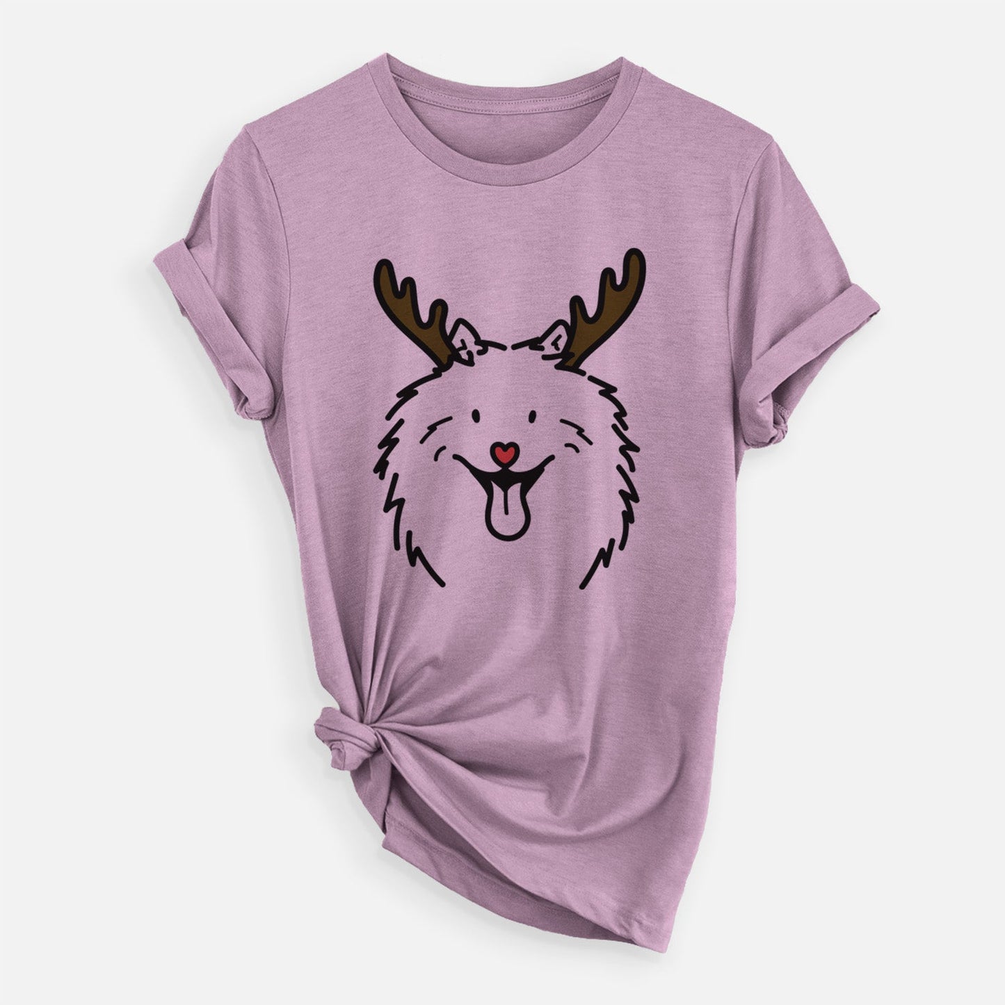 Red Nose Samoyed - Johnny - Unisex Crewneck