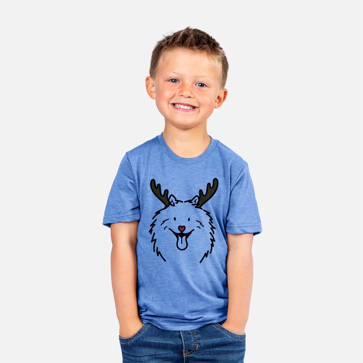 Red Nose Samoyed - Johnny - Kids/Youth/Toddler Shirt