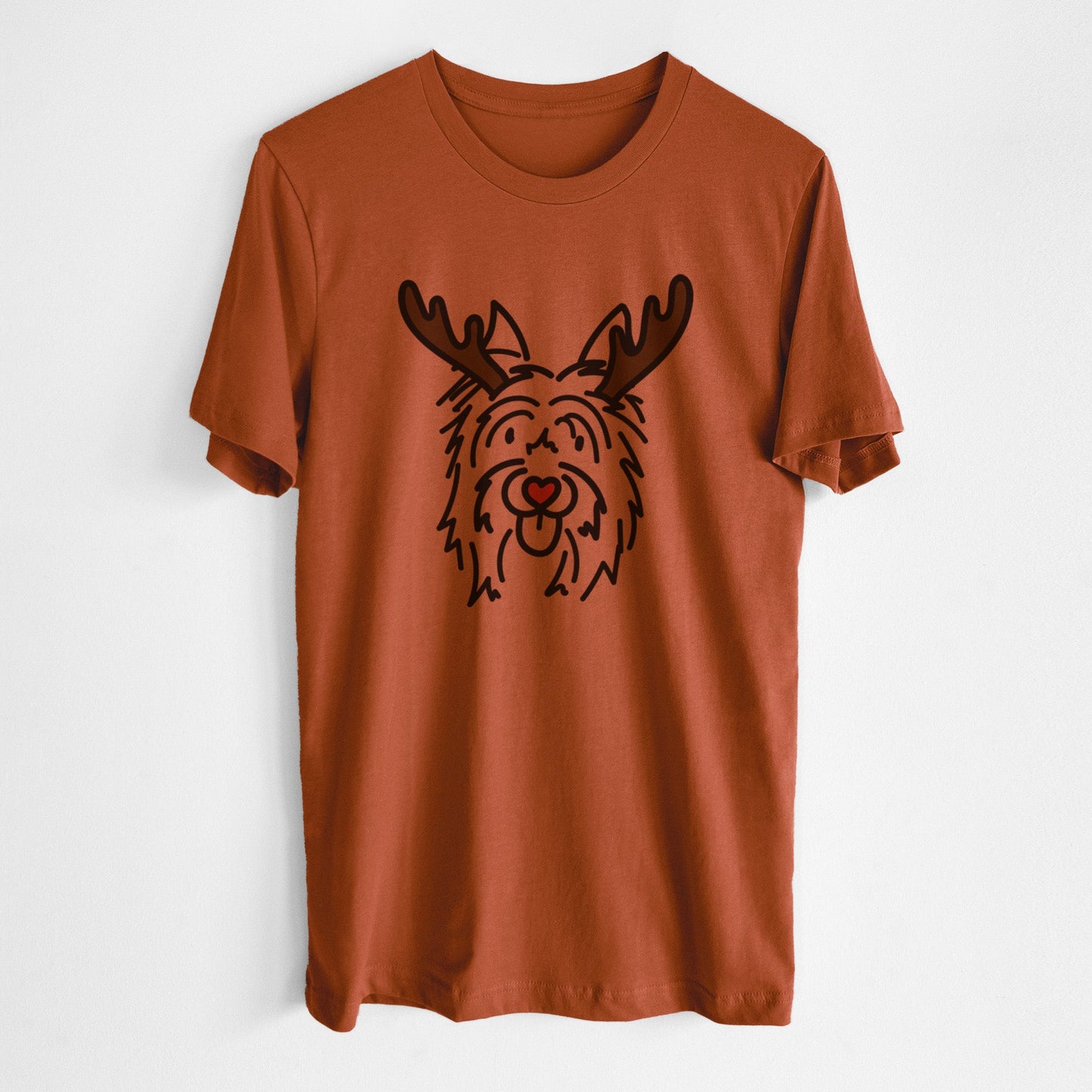 Red Nose Silky Terrier - Monty - Unisex Crewneck