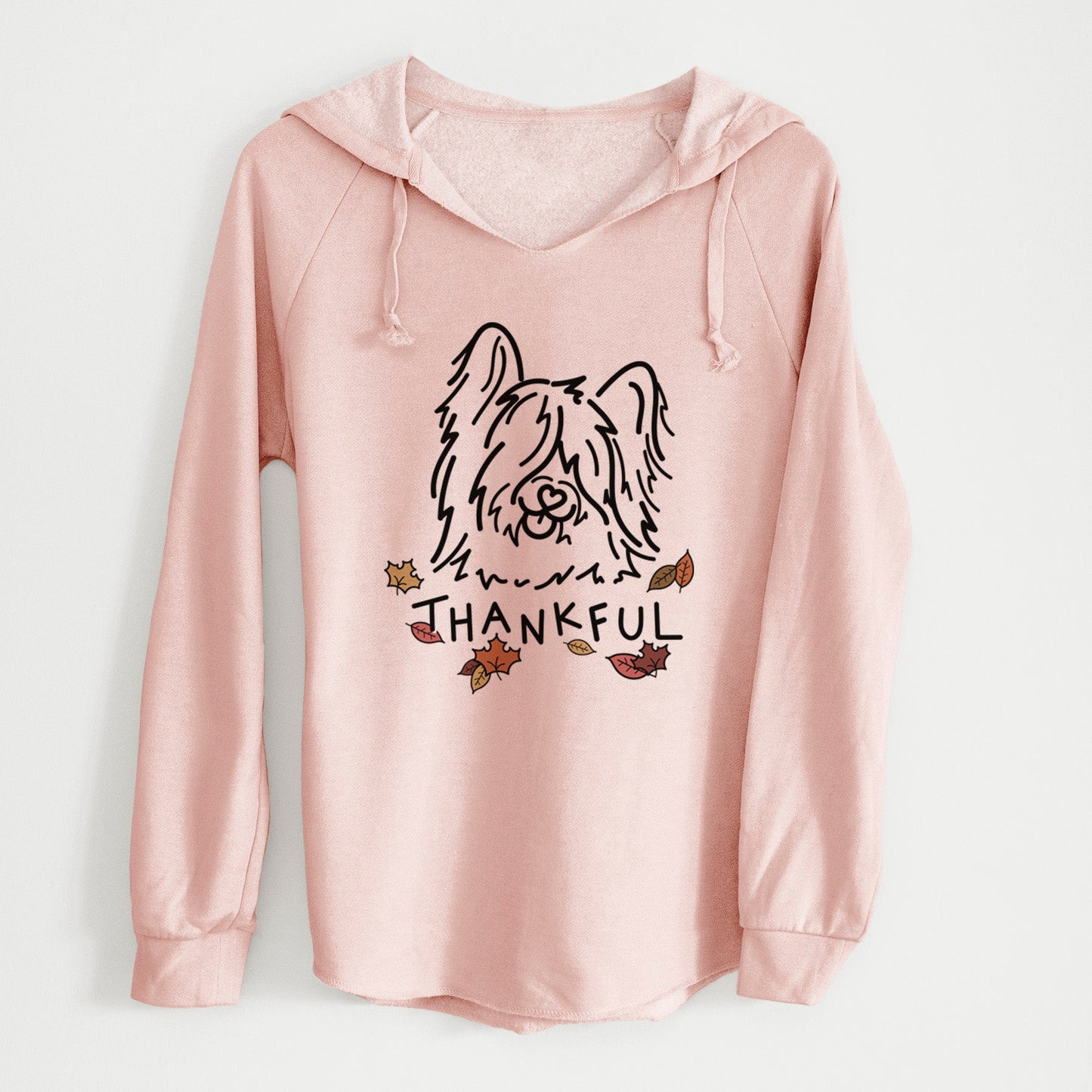 Thankful Skye Terrier - Dougal - Cali Wave Hooded Sweatshirt