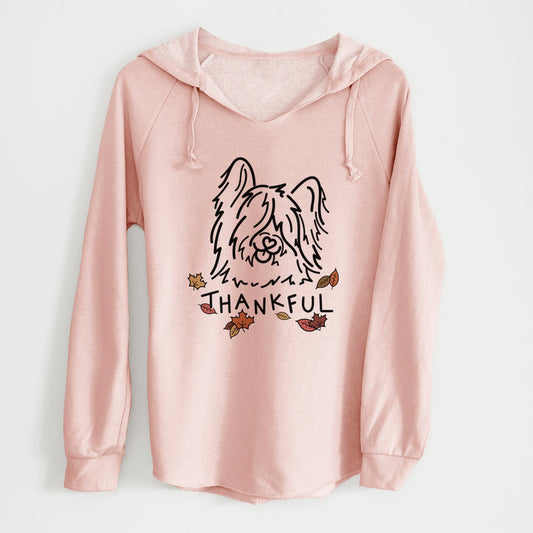 Thankful Skye Terrier - Dougal - Cali Wave Hooded Sweatshirt