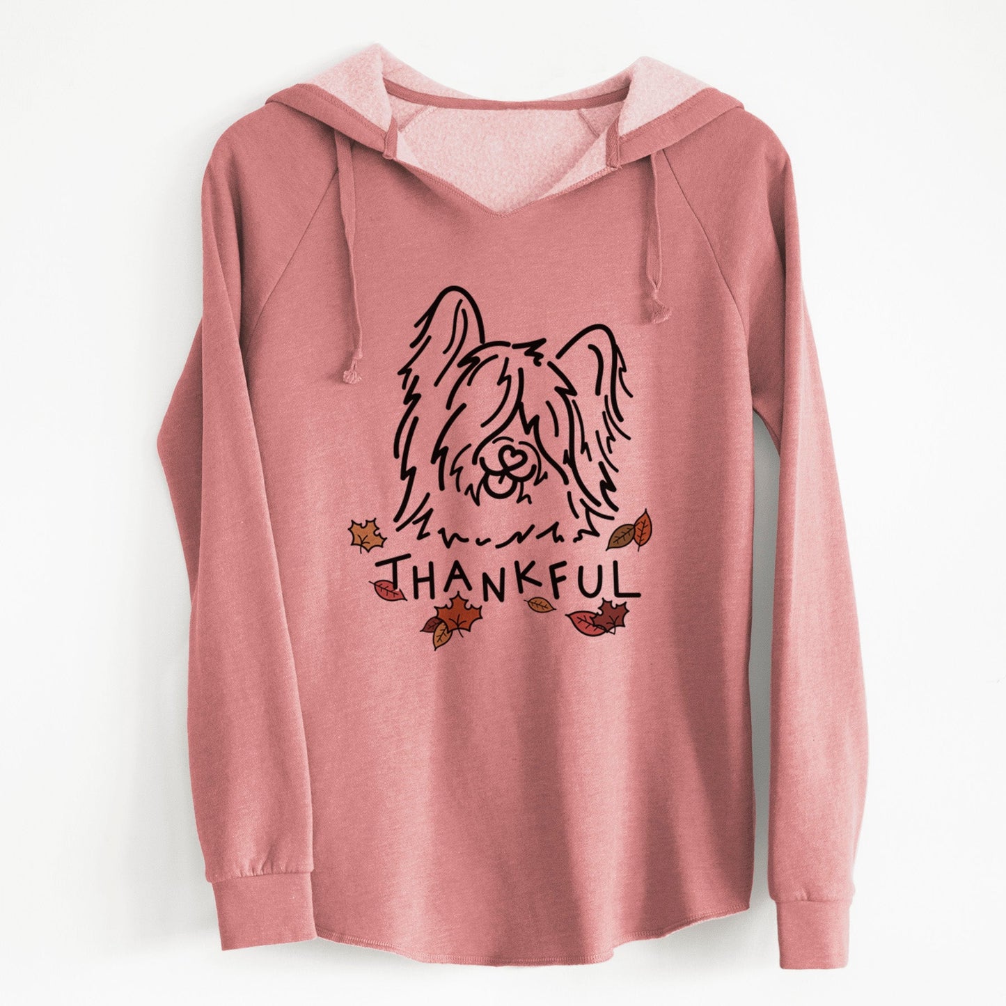 Thankful Skye Terrier - Dougal - Cali Wave Hooded Sweatshirt