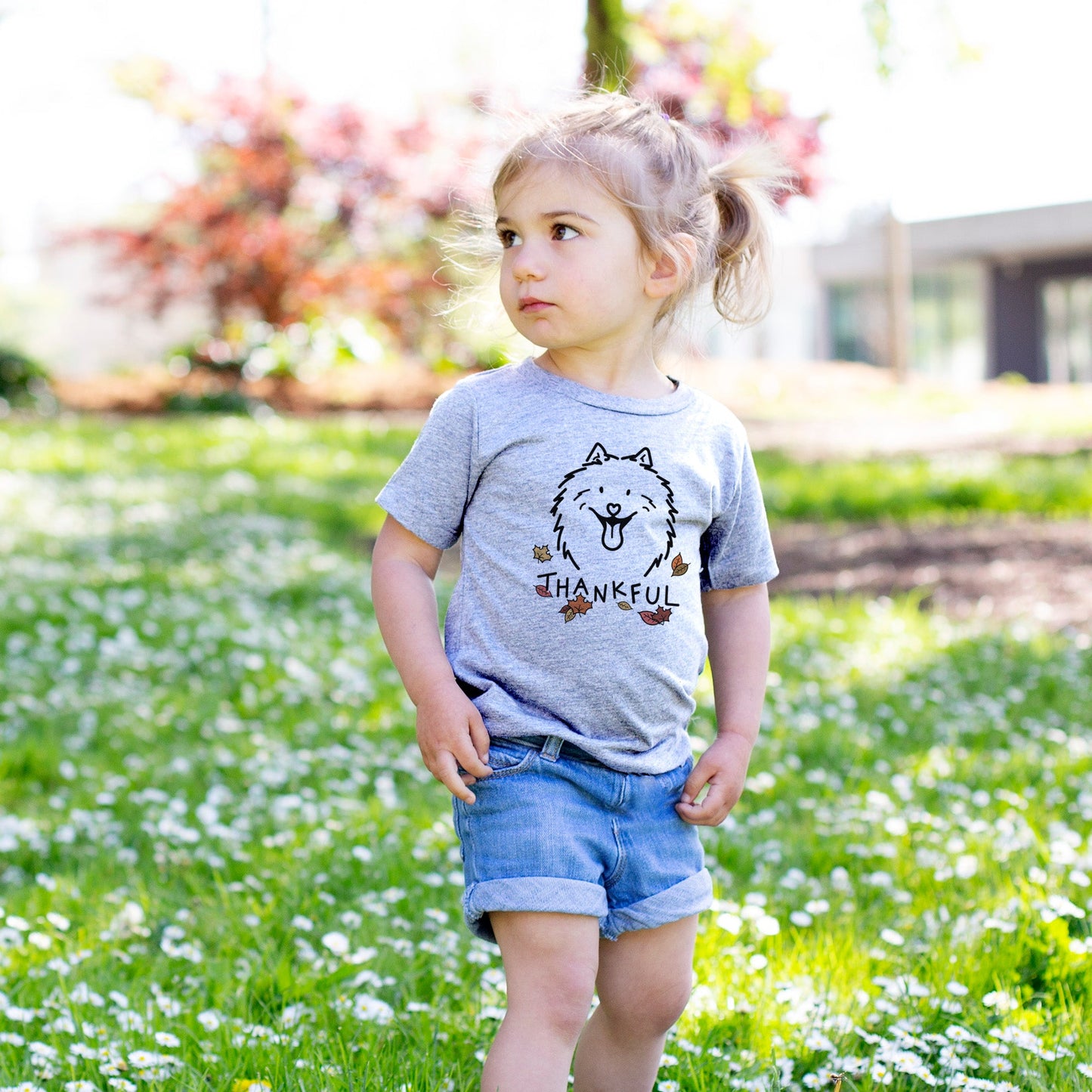 Thankful Samoyed - Johnny - Kids/Youth/Toddler Shirt